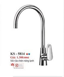 Vòi rửa chén nóng lạnh KS-5814